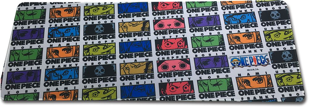One Piece - Bdg Group Pattern #03 Mouse Pad One Piece - Bdg Group Pattern #03 Mouse Pad