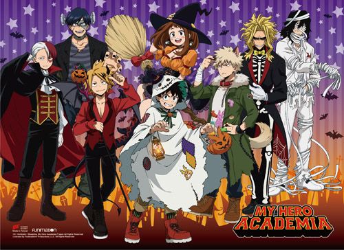 My Hero Academia - S2 Halloween Group Wall Scroll