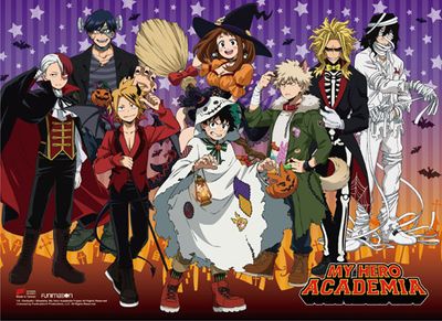 My Hero Academia - S2 Halloween Group Wall Scroll