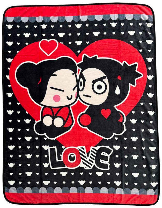 Pucca - Pucca Love Garu Pattern Throw Blanket