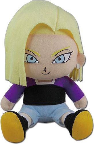 Dragon Ball Super - Android 18 Sitting Plush 7''