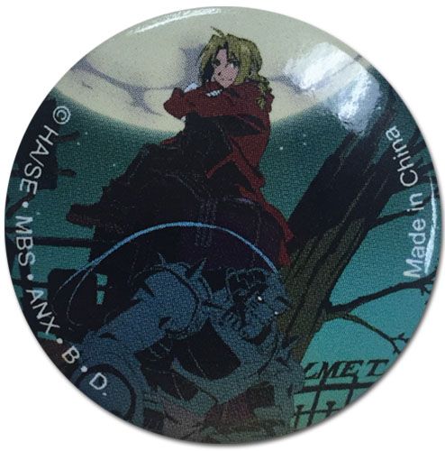 Fullmetal Alchemist - Ed & Al Camp Button 1.25''