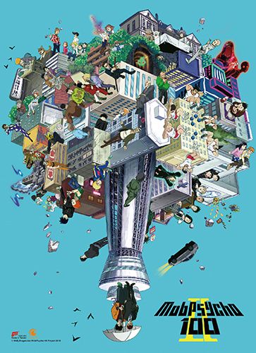 Mob Psycho 100 S2 - Key Art High-End Wall Scroll