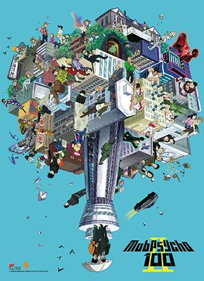Mob Psycho 100 S2 - Key Art High-End Wall Scroll