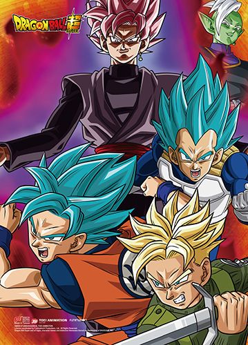 Dragon Ball Super - Future Trunks Group 01 Wall Scroll