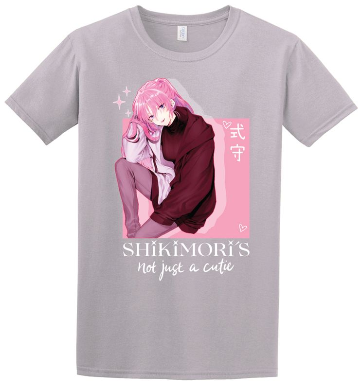 Shikimori'S Not Just A Cutie (Comic) - Ice Grey Men'S T-Shirt Xl