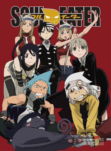 Soul Eater- Group #B Ss Wall Scroll Soul Eater- Group #B Ss Wall Scroll