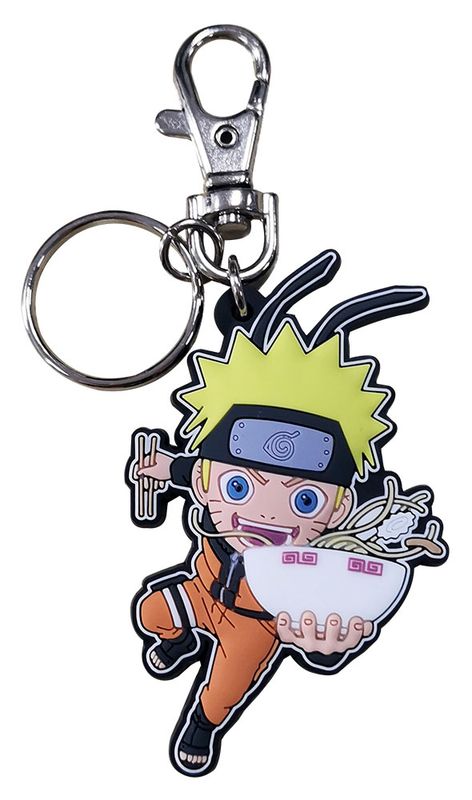Naruto Shippuden - Chibi Naruto Ramen Keychain