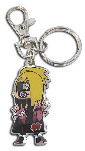 Naruto Shippuden - Deidara Metal Keychain