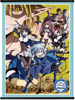 That Time I Got Reincarnated As A Slime- Key Art Group Wall Scroll