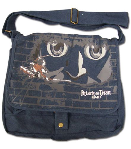 Attack On Titan - Eren & Titan Messenger Bag