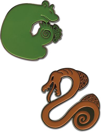The Seven Deadly Sins - Sin Of Envy & Sin Of Sloth Pins The Seven Deadly Sins - Sin Of Envy & Sin Of Sloth Pins
