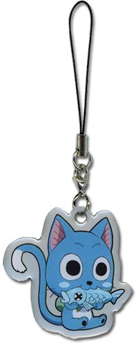 Fairy Tail Happy Cellphone Charm