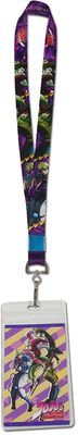 Jojo S1 - Group Square Pattern Lanyard