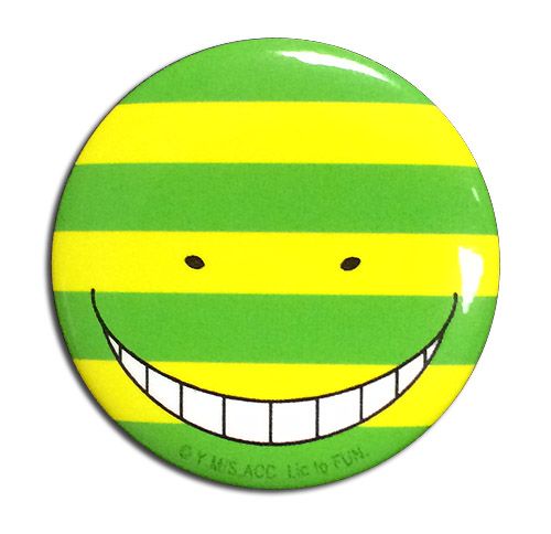 Assassination Classroom - Koro Sensei Mock Button 1.25''