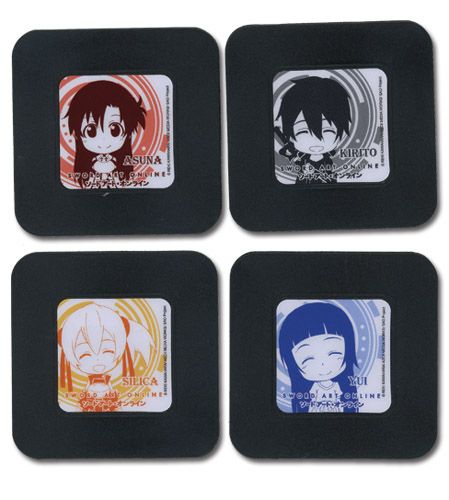 Sword Art Online Set 2 Coasters
