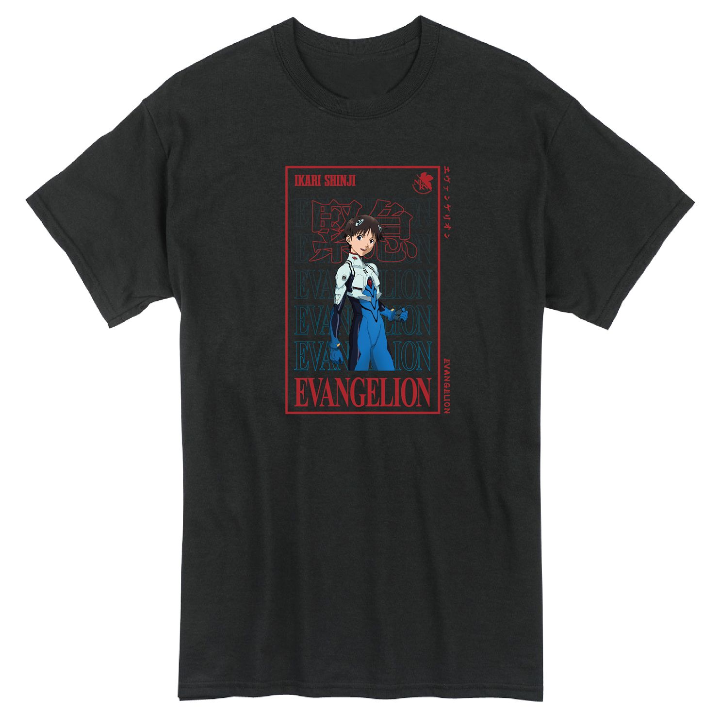 Evangelion New Movie - Ikari 04 Men'S T-Shirt L