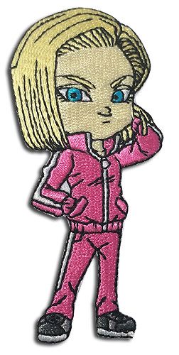 Dragon Ball Super - Android 18 Embroidered Patch 3.5''