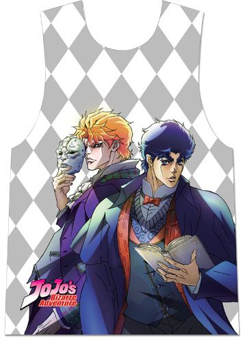 Jojo - Jonathan & Dio Sublimation Muscle Shirt L Jojo - Jonathan & Dio Sublimation Muscle Shirt L