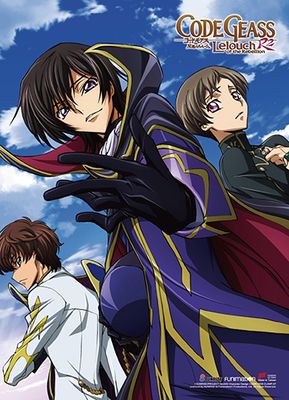 Code Geass S2 - Lelouch, Rolo, & Suzaku 2 Wall Scroll