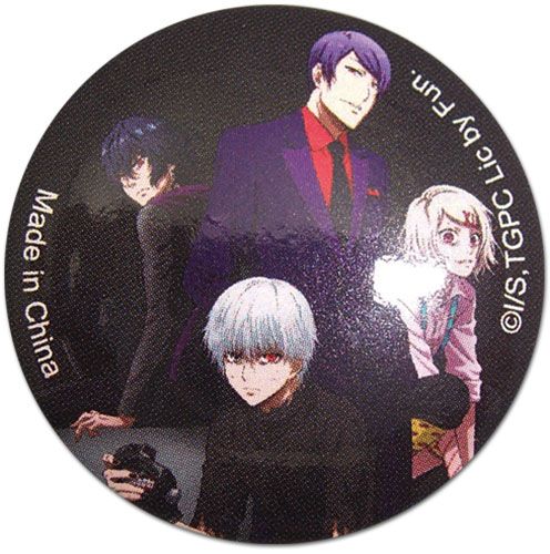 Tokyo Ghoul - Kaneki Group Button 1.25''