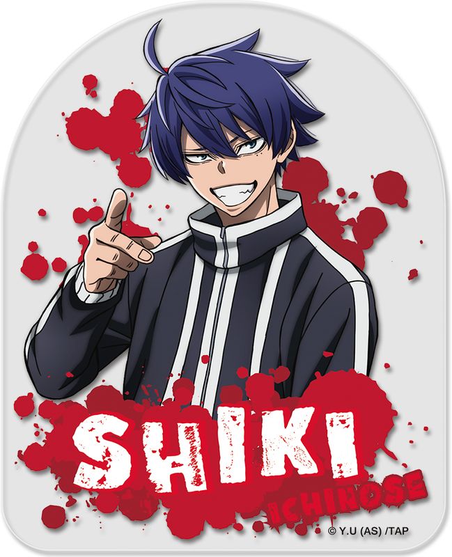 Tougen Anki - Shiki Ichinose Transparent Car Sticker 5.4''Wx6.7''H