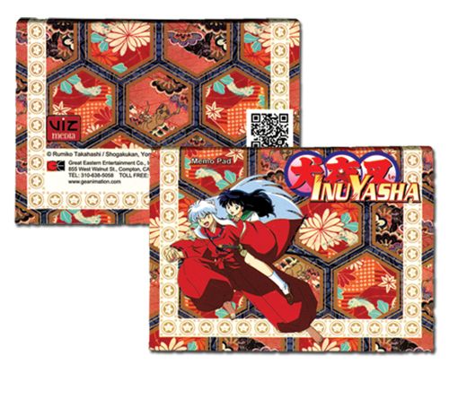 Inuyasha Inuyasha & Kagome Memo Pad