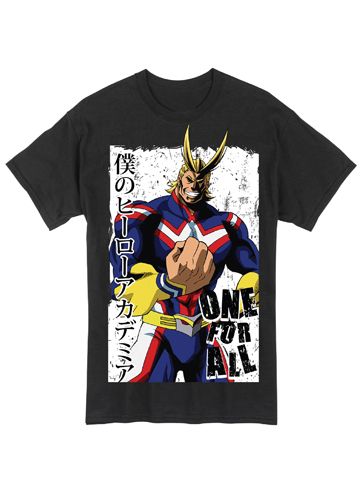 My Hero Academia - All Might Vintage Men'S T-Shirt M My Hero Academia - All Might Vintage Men'S T-Shirt M