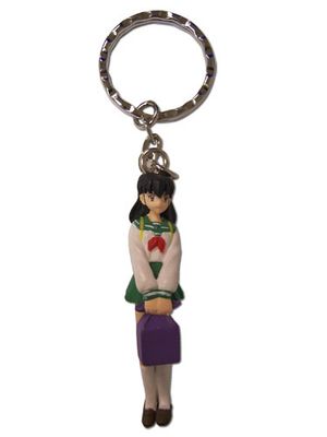 Inuyasha Kagome W/Backpack 3D Key Chain