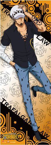 One Piece - Law 2017 Human Size Wall Scroll