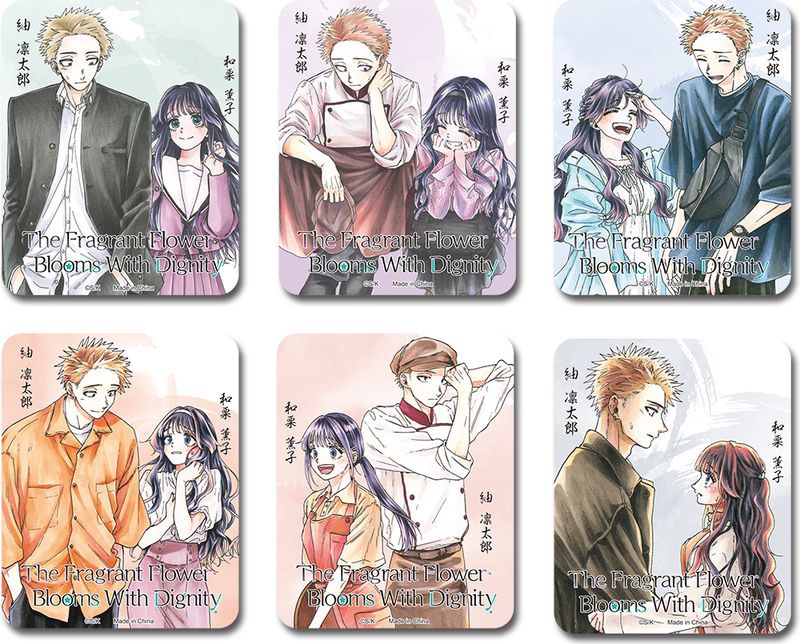 Kaoru Hana (Comic) - Kaoruko Waguri & Rintarou Tsumugi Covers Die-Cut Sticker