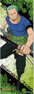 One Piece - Zoro 2017 Human Size Wall Scroll