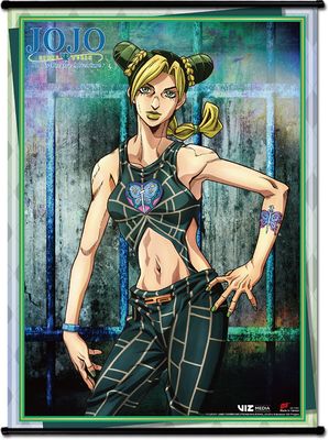 Jojo S5 Stone Ocean - Jolyne Cujoh Wall Scroll
