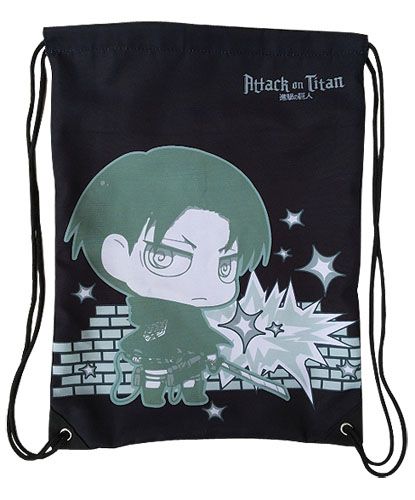 Attack On Titan - Levi Drawstring Bag