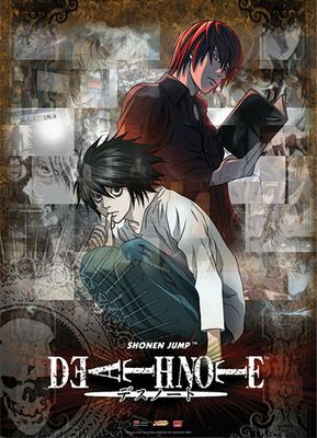 Death Note Light & L Wall Scroll