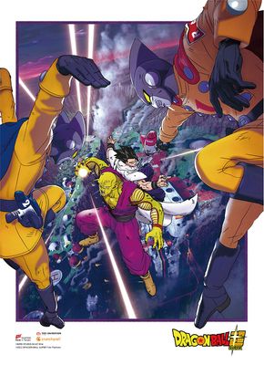 Dragon Ball Super Super Hero Movie - Gohan And Piccolo Key Visual #02 Wall Scroll