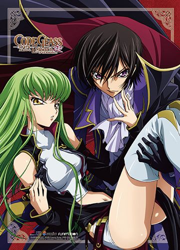 Code Geass S2 - Lelouch & Cc Wall Scroll