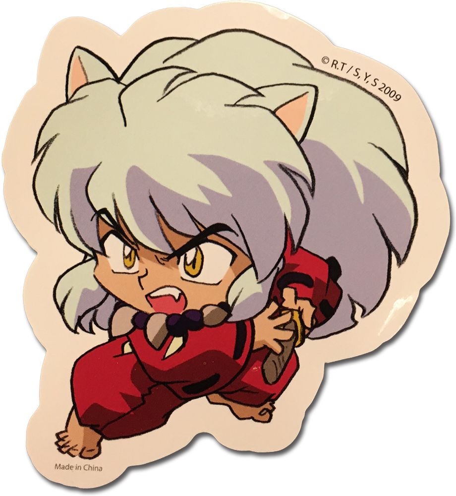 Inuyasha-Inuyasha Sd Die Cut Sticker
