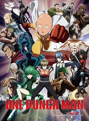 One Punch Man - Key Art 2 Ss Wall Scroll