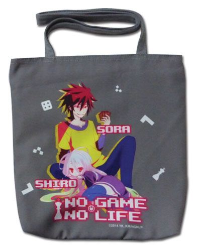 No Game No Life - Sora & Shiro Tote Bag