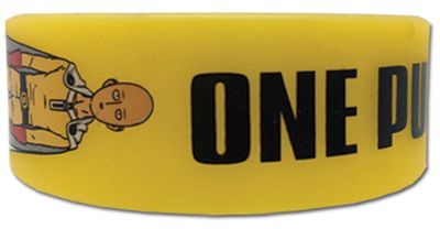 One Punch Man - Saitama Pvc Wristband