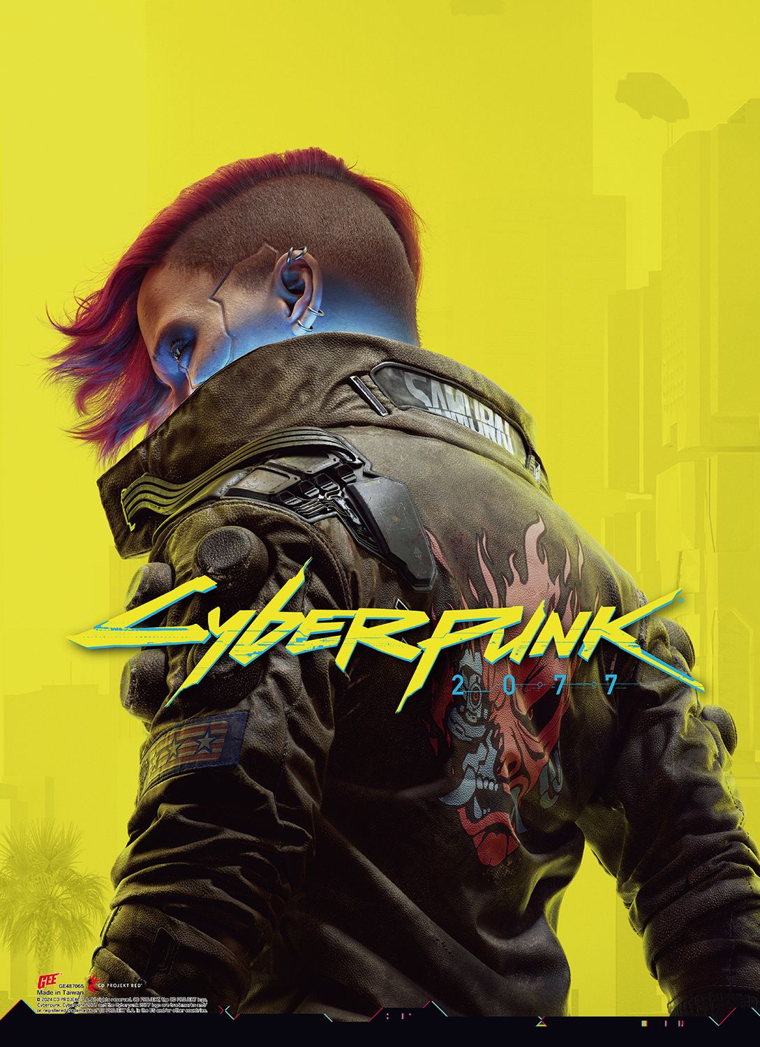 Cyberpunk 2077 - Keyart Female Wall Scroll