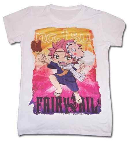 Fairy Tail - Sd Natsu Dye Sublimation Dye Jrs T-Shirt M