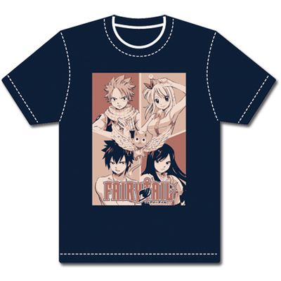 Fairy Tail Group T-Shirt M Fairy Tail Group T-Shirt M
