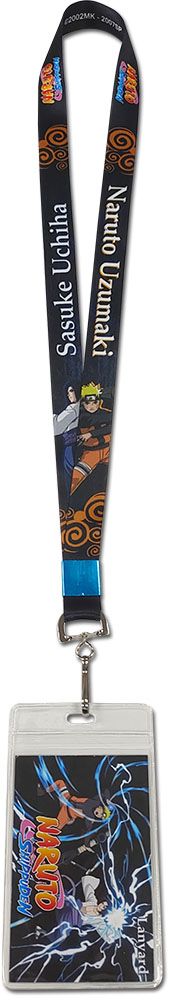 Naruto Shippuden - Naruto Uzumaki & Sasuke Uchiha Lanyard