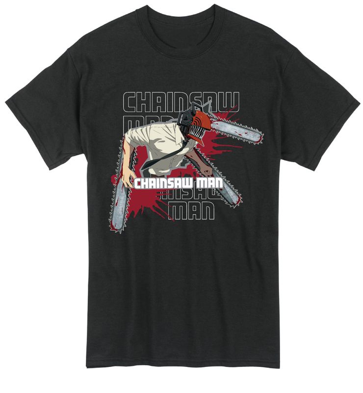 Chainsaw Man - Chainsaw Man In Fighting Position T-Shirt M