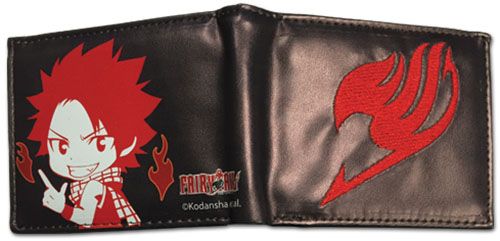 Fairy Tail - Sd Natsu & Logo Bi-Fold Wallet