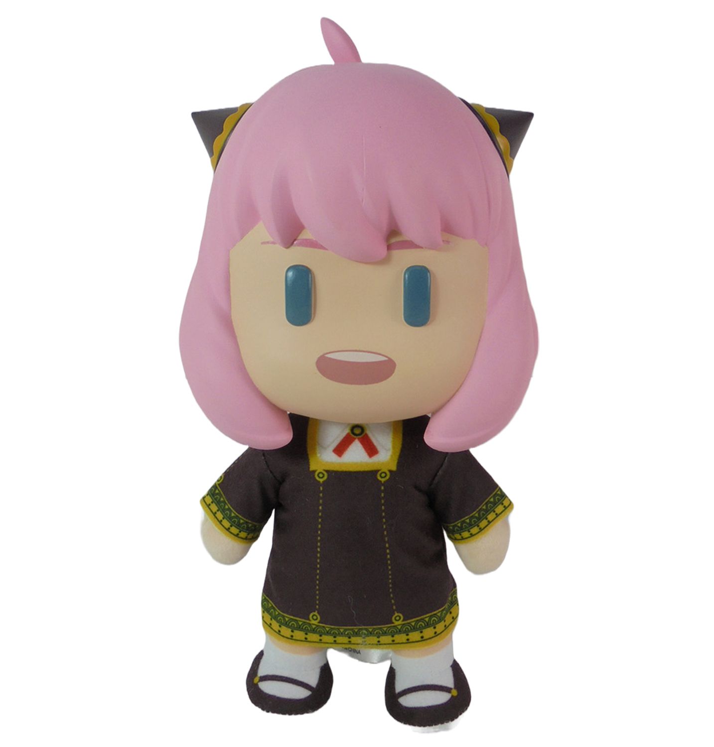 Spy X Family - Anya Forger Plastic Head Moveable Plush 7''