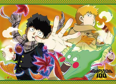 Mob Psycho 100 - S2 Kageyama, Reigen & Ekubo 01 Wall Scroll