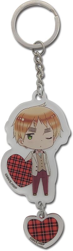 Hetalia World Star S7 - England Acrylic Sd Keychain